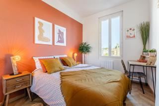 La ColocXL - Magnifique duplex 110 m² - 5 chambres + parking - 7