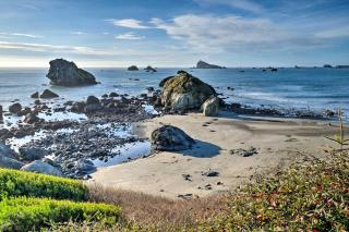 Unique Dog-Friendly Log Cabin Short Walk to Ocean - Crescent City - 0