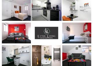 Leicester's Lyter living Serviced apartments Opposite Leicester Railway Station - Leicester - 8