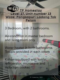 TP Homestay, Pangsapuri Ldg Tok Pelam - Kuala Terengganu - 7