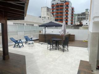 Cobertura Guarujá Apto com Jacuzzi e Churrasqueira - 5