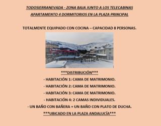 TODOSIERRANEVADA ZONA BAJA - APARTAMENTOS DE 4 DORMITORIOS - Junto a los Telecabinas - Sierra Nevada - 5