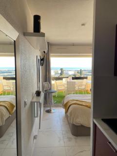 SHOWTIME NATURISTE PORT NATURE 6 parking privé clim ascenseur vue mer - Cap d'Agde - 3