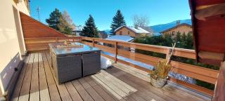 Résidence Campredon - Décoration typique - 25m2 de Terrasse aménagée plein sud avec vue panoramique - Internet - Jardin - Parking - Navette - Linge et Ménage en options payantes - Font-Romeu - 4
