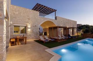 Mandana Villa - With Private Pool & Jacuzzi - Agios Dimitrios - 9