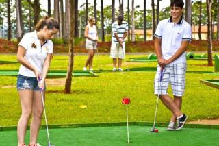 Resort&Lazer Piscinas, Beach tenis, Bike, Golfe, Pesca, Ar, Wifi fibra, TV a cabo e Lareira - Águas de Santa Barbara - 1