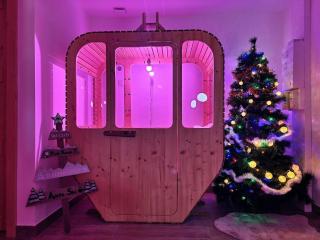 Magnifique chalet avec terrasse, jardin et sauna extérieur - 7