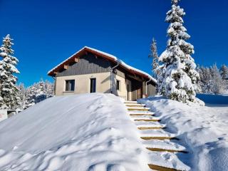 Magnifique chalet avec terrasse, jardin et sauna extérieur - Chapelle-des-Bois - 3