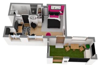 Studio le petit baroque - Chevilly-Larue - 8