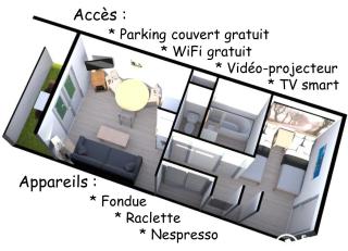 Superb view+Swim Pool+Smart TV+Netflix+Projector - Huez - 7