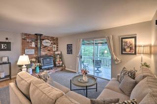 Forest-View Deck and Fire Pits Pine Grove Retreat! - 7