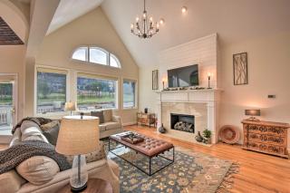 Chic Sky Valley Resort Home on Golf Course! - 0