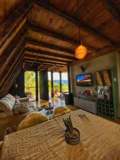 Stone hill Cabin- Cabana com Hidro e com uma vista espetacular - 8