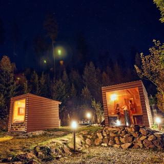 Škandinávske domčeky-lesná sauna a ubytovanie - Spišské Bystré - 4