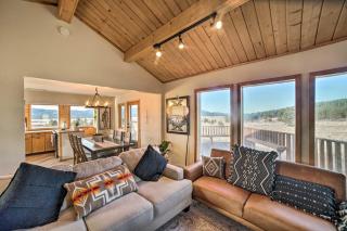 Angel Fire Mtn View Cabin with Hot Tub 2 Mi to Ski - 3