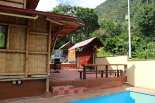 hermosa cabaña villa majo, cuenta con el espectacular rio santo domingo - 6