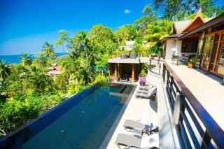 Luxury 4 bedrooms Villa with Seaview Infinity Pool overlooking Surin Beach - Strand Surin - 7