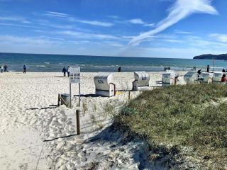 Strandvilla Seeadler hinter Düne und Meer - Binz - 8