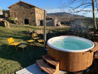 CASARIOU Les Bernards Villa Grande bâtisse 12p avec cheminée bain nordique billiard piscine - Vaudevant - 2