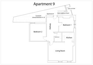 Superbly located 2 bedroom luxury apartment - Bath - 2