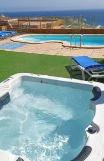 Luxury 5 star Villa Violetta with amazing sea view, jacuzzi and heated pool - San Agustin - 8