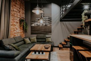 Apartament Loft z Antresolami - Zamość - 9