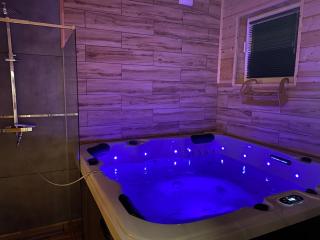 Domek Całoroczny Fuleda -Mazury Giżycko Sauna Jacuzii Kominek - 7