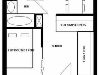 Charmant appartement rénové 4/5 pers. avec balcon, à 3 min des pistes – Montchavin Les Coches - FR-1-329-33 - Bellentre - 1