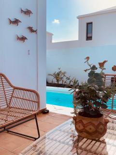 Splendid Casa Papagayo, heated pool, roofterrace with views and Wifi - Playa Blanca - 1
