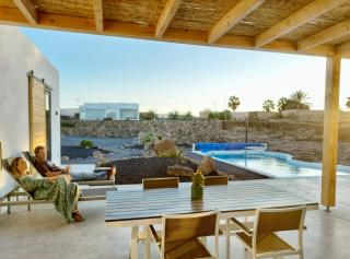 Villa Tabaiba en Lajares con Piscina - Lajares - 9