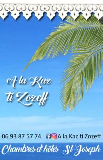 A LA KAZ TI ZOZEFF - Saint-Joseph - 0