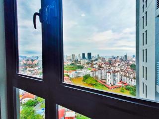 New Georgetown Modern City View 2BR Homestay for 10pax 无敌美景两房民宿 Beacon Executive Suite - George Town - 1