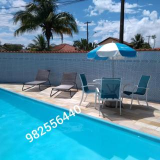 Beliíssima casa de praia com piscina em Itanhém, Jardim Grandesp - Itanhaém - 7