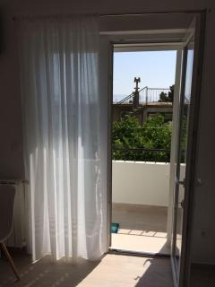 Studio apartment in Podgora with sea view, balcony, air conditioning, WiFi 4492-4 - Podgora - 1