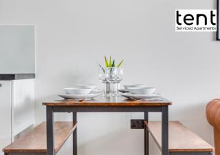 Central 1 BR apt , pkg, great for long term guests - 4