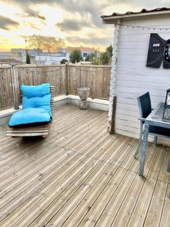 Chaleureux T2 30 m2 et sa terrasse bois 18 m2 - La Rochelle - 6