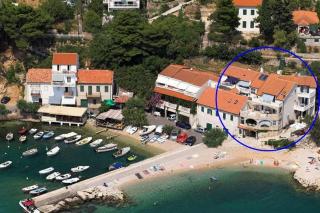 Apartment in Pisak with sea view, terrace, air conditioning, WiFi 153-32 - Pisak - 0