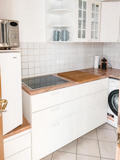Schöne Wohnung, eigene Terrasse, privater Parkplatz, Wi-Fi, Waschmaschine, 3P - Chemnitz - 4