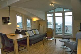 mit Meerblick und Balkon, gratis Nutzung vom AHOI Erlebnisbad und Sauna in Sellin - Meeresblick FeWo 39 - Göhren - 6