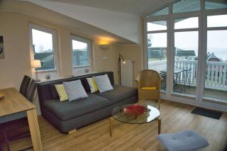 mit Meerblick und Balkon, gratis Nutzung vom AHOI Erlebnisbad und Sauna in Sellin - Meeresblick FeWo 39 - Göhren - 3