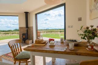 The Hexagon, wow what a location, views over the Essex marshes and sea - West Mersea - 4