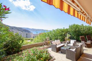 Durdica beautiful garden with fantastic sea and mountain views - Metajna - 0