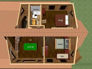 Ridge View Lodge - Nature and Mountain View - Hot tub - Firepit - Yard - Games - 7