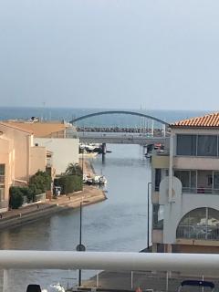 T2 vue mer Mezzanine les Quilles Sète - 1