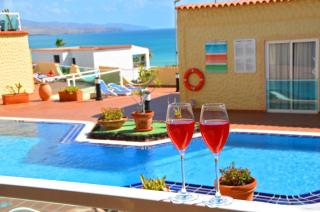 Ferienwohnung PLAYA - Pool - 50 m Strand - Meerblick - WiFi - Costa Calma - 8