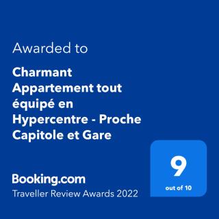 À 200M de la Gare Matabiau - Appartement tout équipé en Hypercentre - - Tolosa - 8