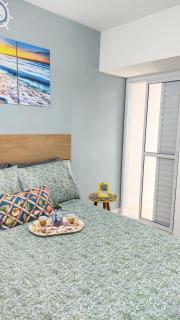 Apto Centro Ubatuba com Varanda Gourmet, Suíte e Piscina - Ubatuba - 4