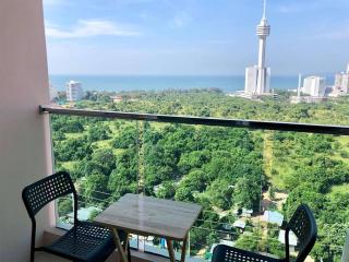 Grande Carribean condo sea view&park view Comfortable 1 bedroom apartment for 3 person with washing machine , kitchen and all utensils for the cooking - Pattaya South - 0