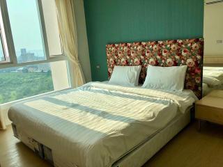 Grande Carribean condo sea view&park view Comfortable 1 bedroom apartment for 3 person with washing machine , kitchen and all utensils for the cooking - Pattaya South - 2