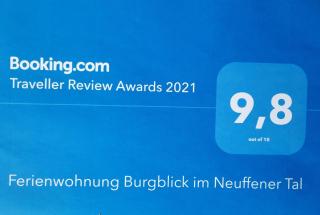 Ferienwohnung Burgblick im Neuffener Tal mit Sauna und Wallbox - Frickenhausen - 3